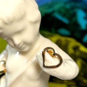 14K gold filled petite heart stud wearrings